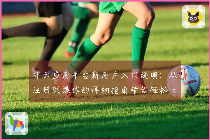 开云应用平台新用户入门说明：从注册到操作的详细指南带你轻松上手